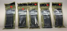 (5) Five MagPul PMAG30 AR/M4 GenM2 MSRP: $15.99