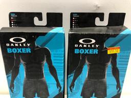 Lot Of 2 Oakley Boxers Size Medium MSRP $39.00