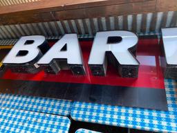 Barbecue Pit Sign - Approx. 12ft