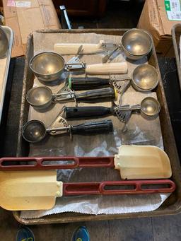 Tray of Kitchen Utensils