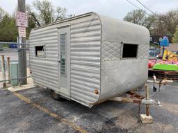 Vintage Go Lite Trailer - Made in Fremont, Neb. USA "The Canned Ham"