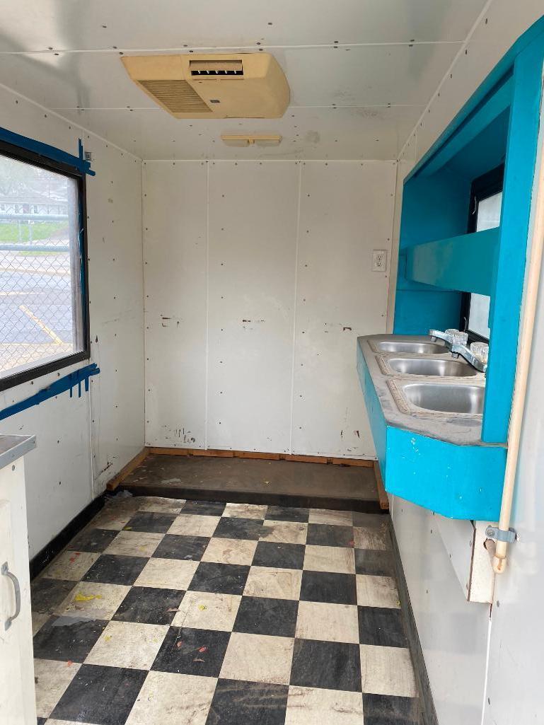 Concession Trailer, Originally a Dippin' Dots Trailer, Repainted in Rustic Hillbilly Theme and Style