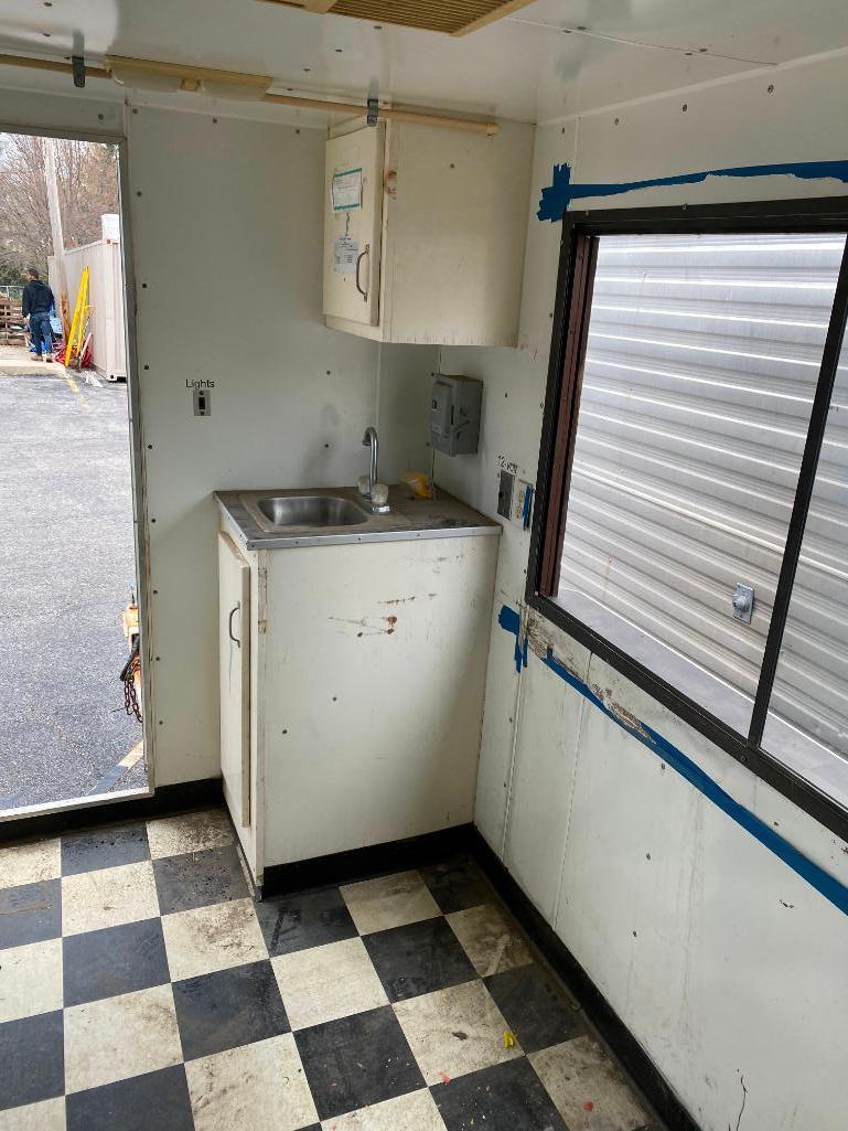 Concession Trailer, Originally a Dippin' Dots Trailer, Repainted in Rustic Hillbilly Theme and Style