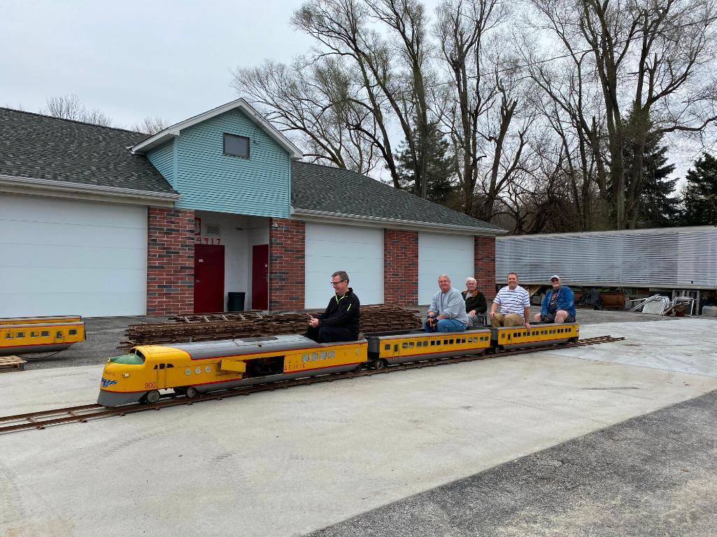 MTC G12 Train - Union Pacific Ride On Train from Sokol Park c. 1950's w/ 570 Feet of 12in Track