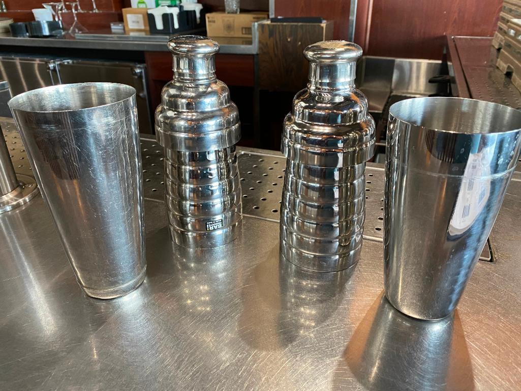 Stainless Steel Cocktail Shakers