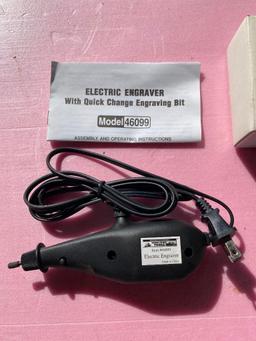 Electric Engraver w/ Quick Change Engraving Bit Model Number: 46099