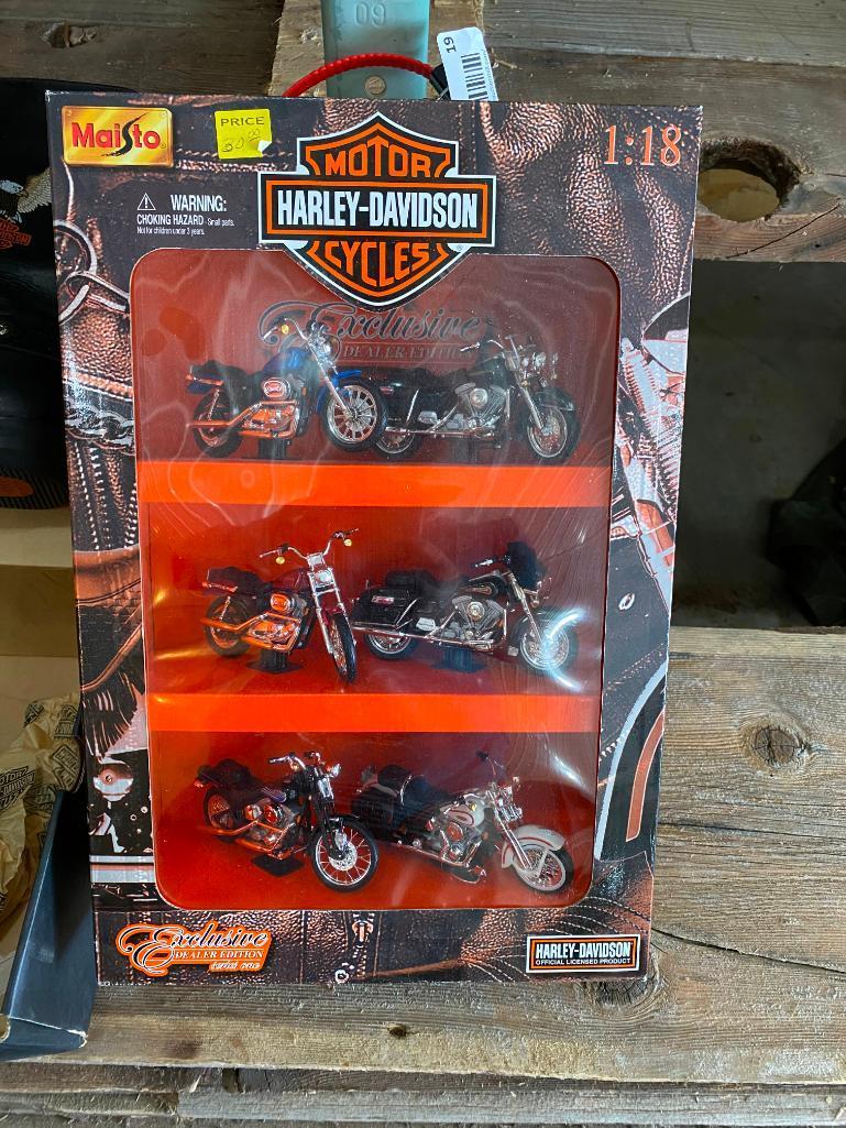 Harley-Davidson Toys, Harley Boots (One Heel Fell Off, Size 8 M