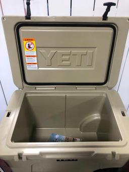 YETI Tundra Haul - Tan w/2 YETI Tundra Beverage Holders