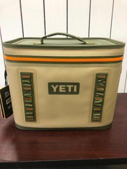 YETI Hopper Flip 18 - Field Tan/Blaze Orange