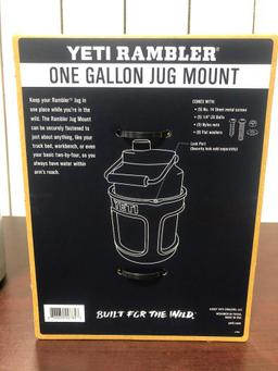 YETI One Gallon Jug w/YETI One Gallon Jug Mount