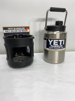 Yeti Rambler Half Gallon Jug w/ Yeti Half Gallon Jug Mount