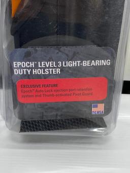 Blackhawk EPOCH Level 3 Light-Bearing Duty Holster, Right Hand Fits Glock 20/21 MSRP: $129.95