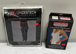 2 Items: Undertech Women's Compression Concealment T-Shirt & Leggings