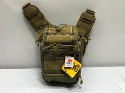 Maxpedition Hard Use Gear 0424 Khaki NOATAK GearSlinger MSRP: $125.99 - Range/Field Backpack NEW