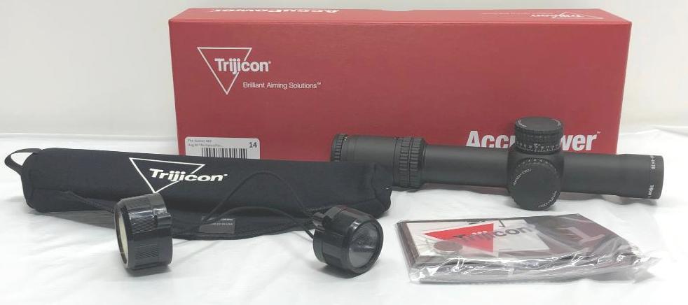 Trijicon RS27-C-1900027 Accupower 1-8x28 Riflescope MOA Segmented-Circle