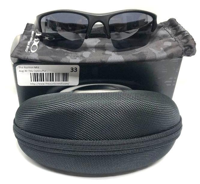 Oakley Glasses Frame, Matte Black, Lens Grey