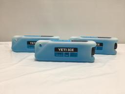 3 Items; YETI Ice Weight 1LB