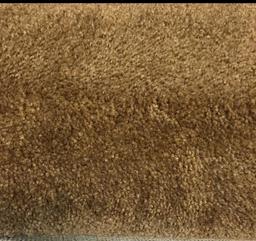 New Carpet Remnant Roll: 7ft 5in x 12ft Brown