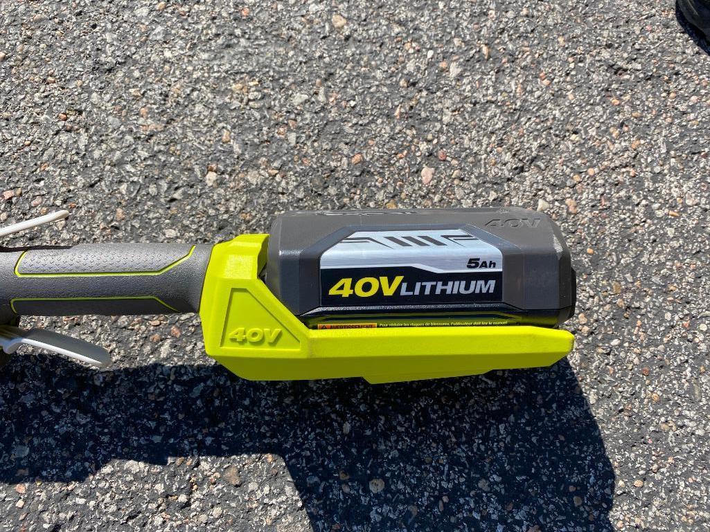 Ryobi Cordless 40 V RY 40050 Cordless Pole Saw Attachment H