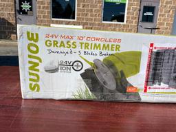 SunJoe 10" Cordless Grass Trimmer