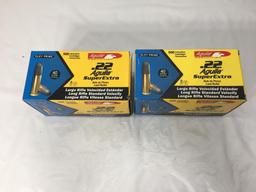 2 Boxes Aguila 22 Super Extra Ammunition Eley Prime, 40 Grains Per Box, 500 Per Box Lead Bullet,