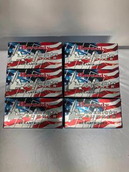 300 Rounds of American Gunner 300 Blackout, 125gr HP, 6 Boxes of 50