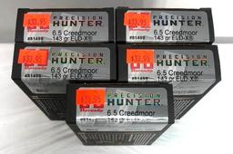 100 Rounds Precision Hunter 6.5 Creedmor 143 gr ELD-X