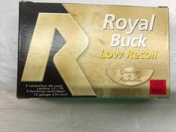 Royal Buck Low Recoil 12 GA 2 3/4" 00 Buck 80 Rounds