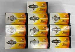 500 Rounds New Armscor 38 Special 158gr FMJ, 10 Boxes of 50