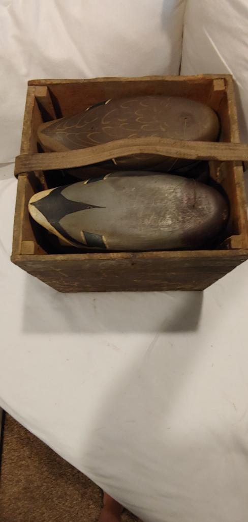 Antique KD Duck Decoys 1920's