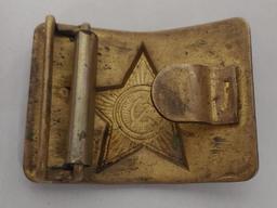 Soviet Russian belt buckle