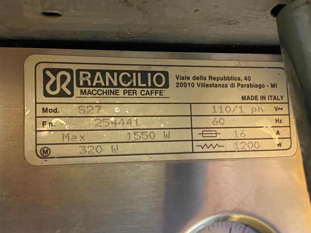 Rancilio Model S27 Single Group Espresso / Coffee Machine