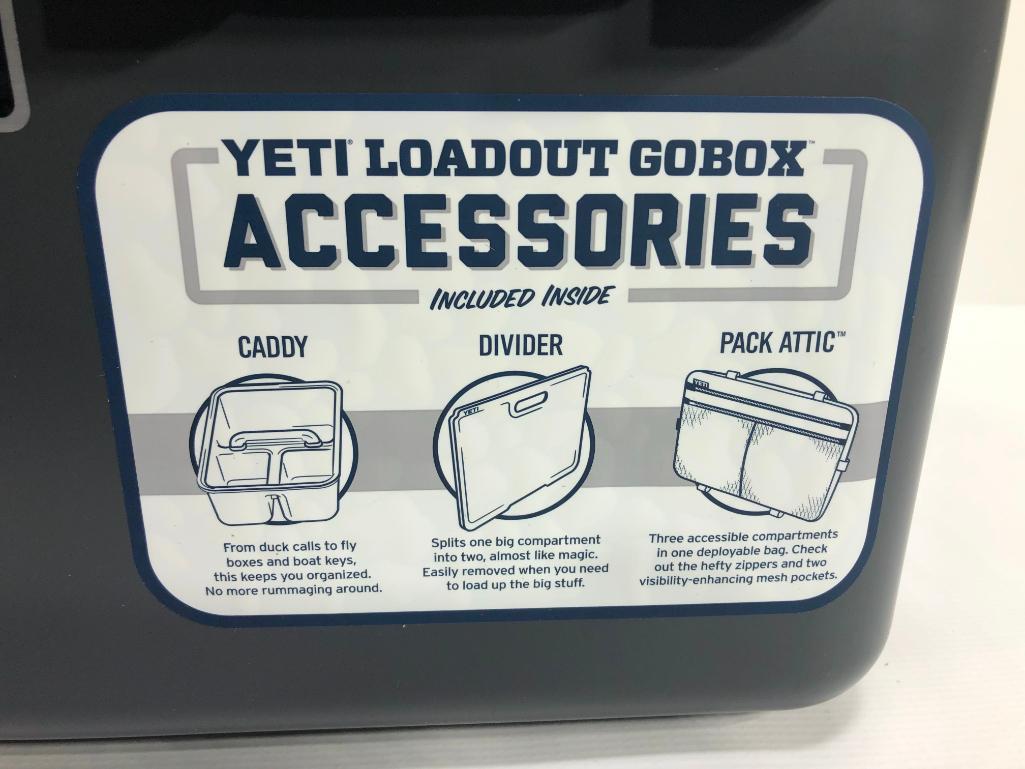 YETI: Loadout Gobox 30, Charcoal