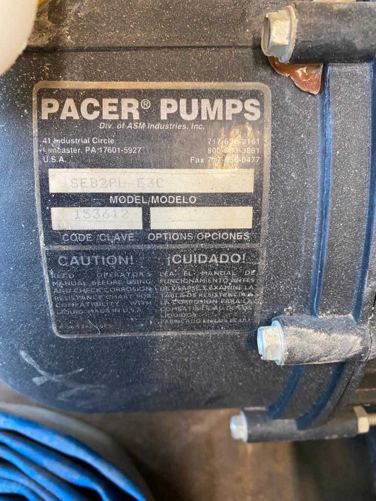 Pacer Pumps Model 153612 Trash Pump w/ 3.5HP Briggs & Stratton Motor