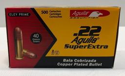 Aquila Super Extra .22 40 Grains Box of 500 Rounds