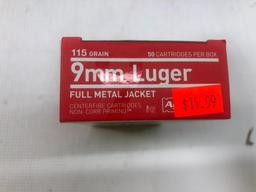 Aguila 9mm Luger 115gr FMJ - 5 Boxes, 250 Total Rounds