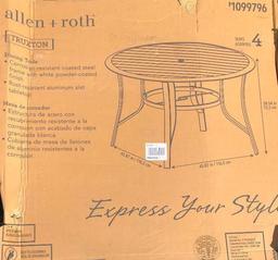 Allen and Roth Outdoor Dining Table- Missing Hardware