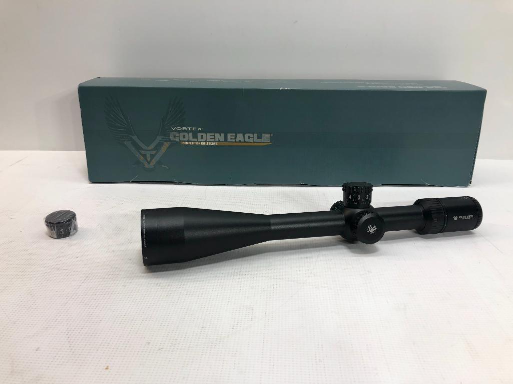 Vortex Optics Golden Eagle TCS-1503 15-60x52 ECR-1 MOA Reticle Competition Riflescope MSRP: $1499.99
