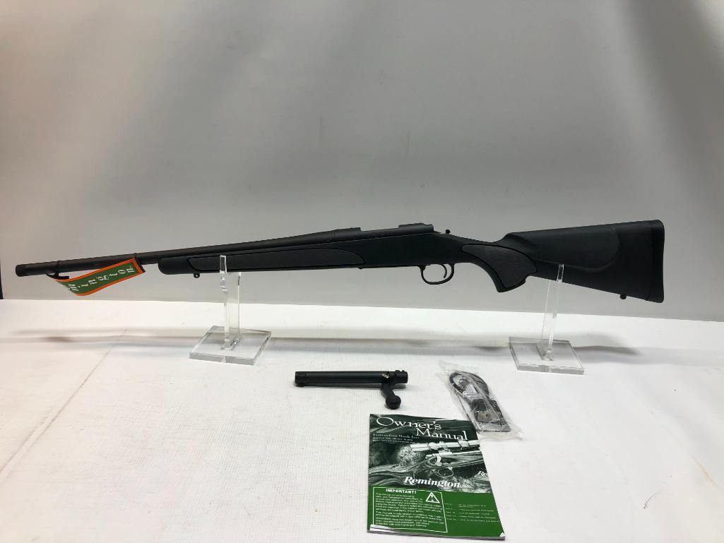 Remington Model 700 SPS Bolt Action Rifle, .223 REM, Threaded Muzzle & Thread Protector, 20in Barrel