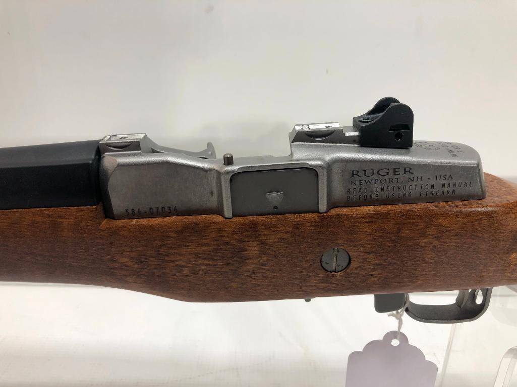 Ruger Mini-Thirty 7.62x39 Rifle, Model: 05804, SN: 584-07036, 18.5in Barrel, Wood Stock, Matte