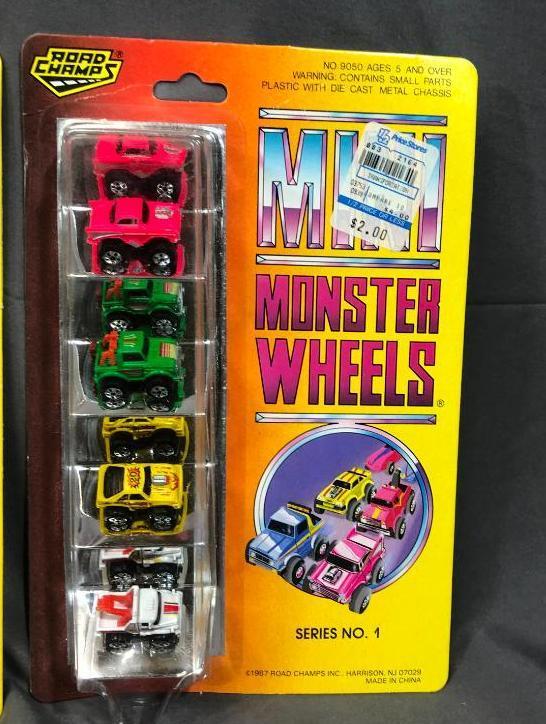 J 4 New Boxes 1988 Mim Monster Wheels