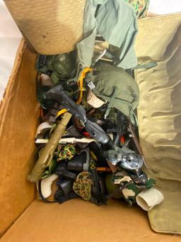 Vintage G.I. Joe Accessories, One Large Action Figure, See Images for Details