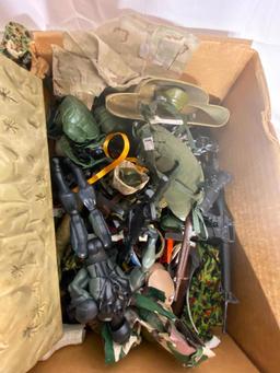 Vintage G.I. Joe Accessories, One Large Action Figure, See Images for Details