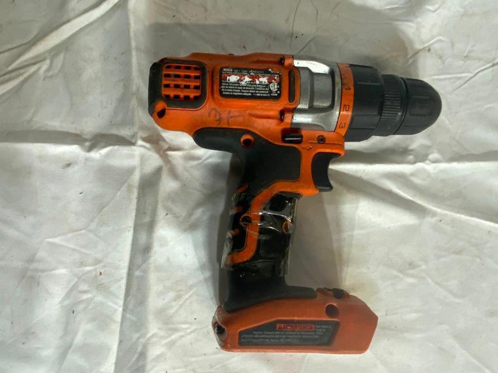 Cordless Battery Operated Tools, Some Batteries, Charger