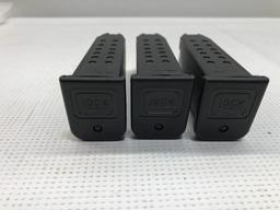 Lot of 3 Glock 9mm 15rd Magazines No. 1594-01