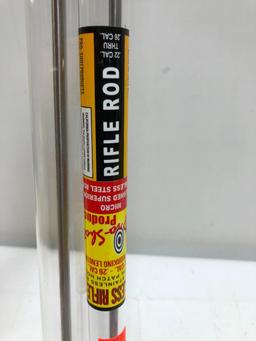 Lot of 2 Rifle Cleaning Rods, .22 - .26 Cal & .30 Cal. Rifle +