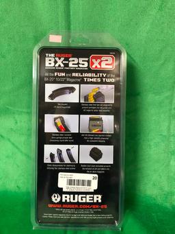 The Ruger BX-25 X2 Two Coupled 25 - Round Magazine, Genuine Ruger Factory Magazine