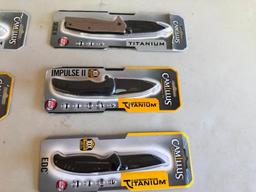 Lot of 9 New Camillus Knives, New in Package