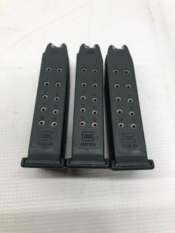 (3) Glock 23 Gen 4 13 Round Factory Magazines