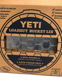 2 Items, YETI Loadout Bucket Lid